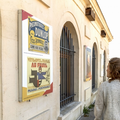 L'exposition Inusable sur les murs de la Maison Ecocitoyenne de Bordeaux
