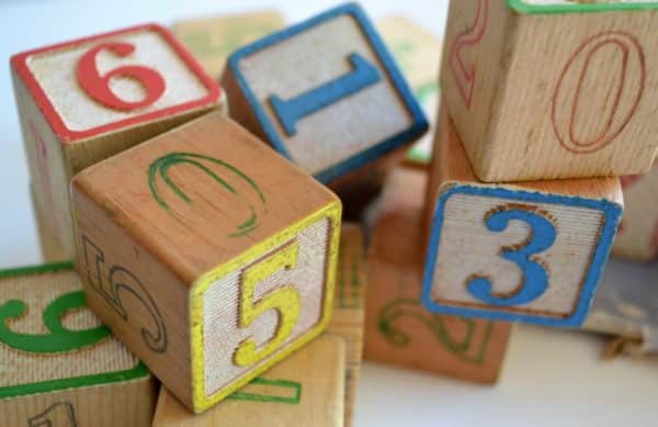 Cubes de jeux pour enfants