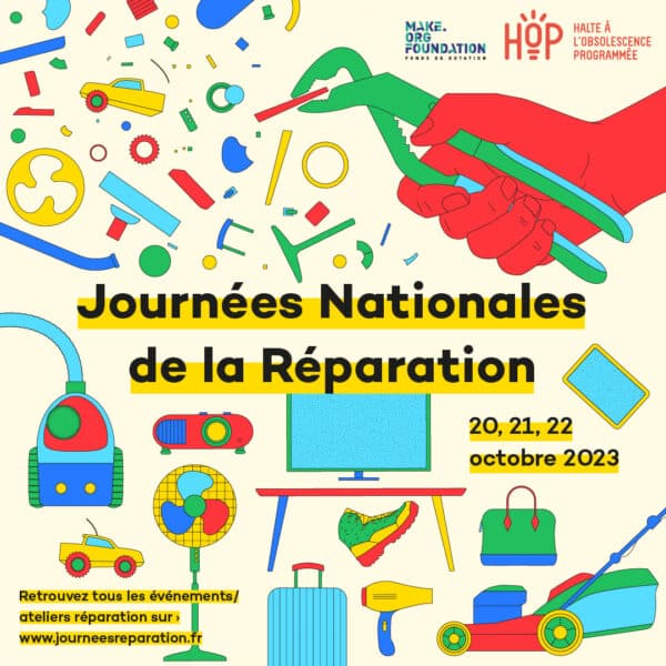 Journées nationales de la réparation lancement paris