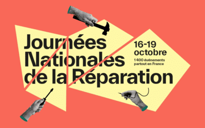 Dates des prochaines Journées nationales de la réparation 2025 du 16 au 19 octobre.