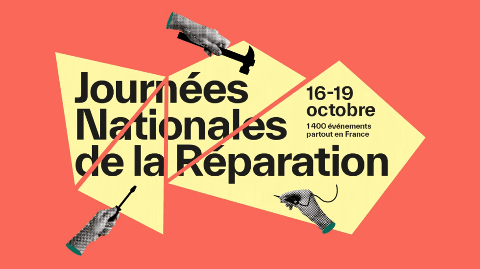 Retour des Journées nationales de la réparation : du 16 au 19 octobre