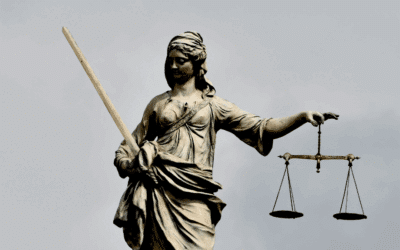 Allégorie de la justice tenant une balance