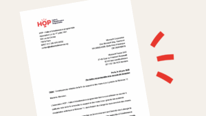 Le début de la llettre de HOP envoyé à Microsoft en juin et laissé sans réponse.