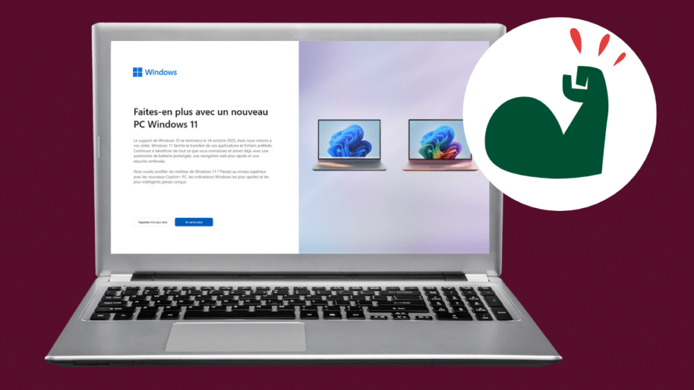 Le Jury de Déontologie Publicitaire juge fondée la plainte de HOP contre les publicités Windows 11 (Microsoft)