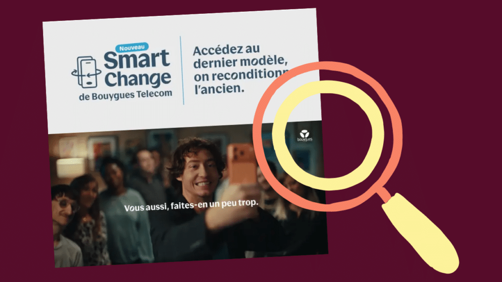 HOP signe la première analyse de  l’Observatoire citoyen de la publicité avec une publicité Bouygues Télécom