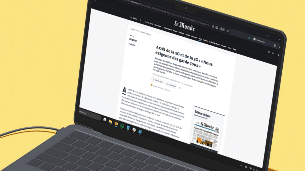 Fin de la 2G-3G : Tribune de HOP dans Le Monde
