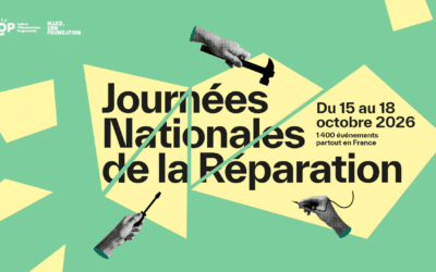 Journées nationales de la réparation, du 15 au 18 octobre, coorganisées par HOP et Make.org Foundation